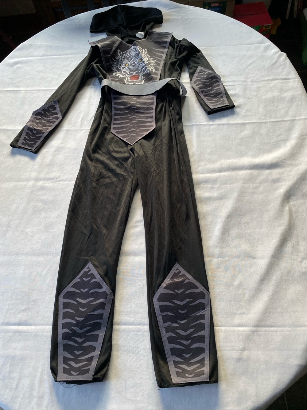 NWOT Hyde & Eek Tiger Warrior Ninja Halloween Costume Kids Size Medium